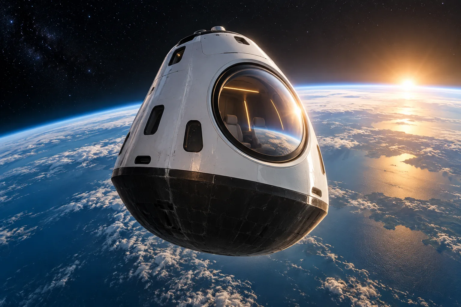 A trip to space